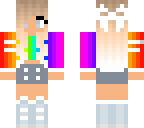 rainbow girl