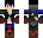 red and blue assassin boy