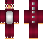 red dino hoodie