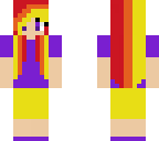 sunset girl