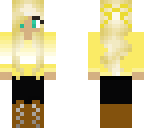 sunset yellow girl