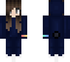 blue adidas girl