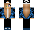 blue camo girl edit
