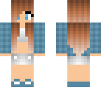 blue farm girl