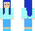 blue girl