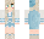 blue girl