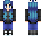 blue hair bunny gurl