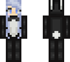 blue haired bunny for kayleigh