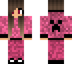 cool girl with creeper sweater