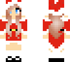 cute santa girl