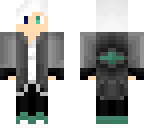edited boy skin white hair