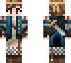 final blue jacket medieval girl