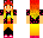fire cat girl