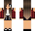 girl in flannel