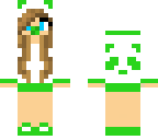 green baby panda