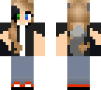 half ender wolf girl