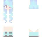 light blue wolf girl