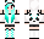 mint green panda skin edit