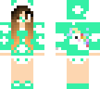 mint unicorn baby