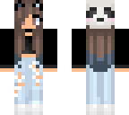 panda beenie girl