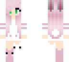 pink bunny girl 