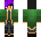 purple hair