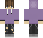 purple sweater