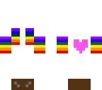 rainbow dress base