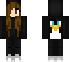 simple penguin girl