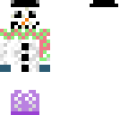 snowy man