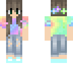 tie dye girl