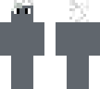 white hair template
