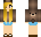 bear girl and hoodie
