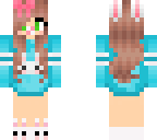 blue bunny girl