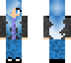 blue girl