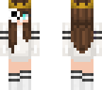 brunette skeleton