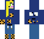 cute cookie monster girl