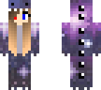 galaxy dino girl