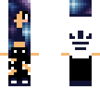 galaxy hair skin comp