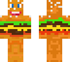 girl hamburger