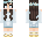 ice forest girl