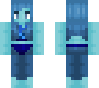 lapis with necklace that has part of her gem on it