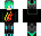 neon fire hood