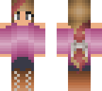 pink streak - girl skin - free to use