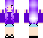 purple wolf girl