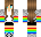 rainbow girl