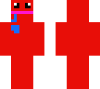 red painted derpy guy
