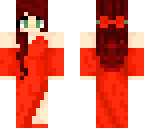 red prom dress