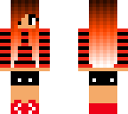red warrior girl