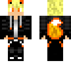 skater fox boy orange